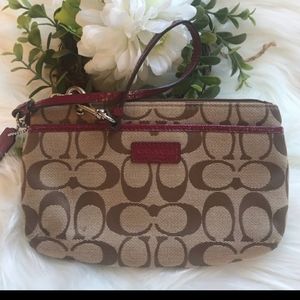 Coach wristlet